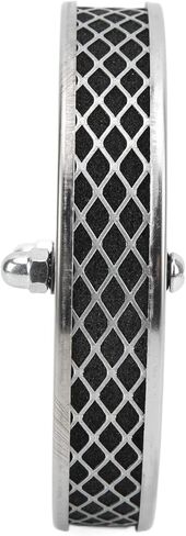 ZJchao Carburettor Round Air Filter, Pancake Air Filter Metal 14 X 3cm Cleaner Easy Installation for SU HS2 Carburettor in Kuwait