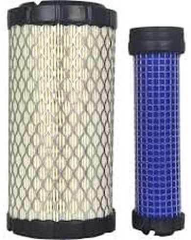 طقم فلتر الهواء T2555-11011 T255511011 T2350-11641 T235011641 متوافق مع KIOTI CK20، CK20C، CK20CH، CK20H، CK22، CK22HST، CS2220، CS2510H، CS2610، CS2610H، K92400UTV، K92440UTV، MEC2200، MEC2210 in Kuwait