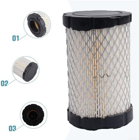 Air Filter for 594201 796031 591334 43378, Compatible with 13.5-19.5 Hp Intek Model 31 Engines, Replaces Gy21435 Miu13038 Miu13963, Plastic in Kuwait