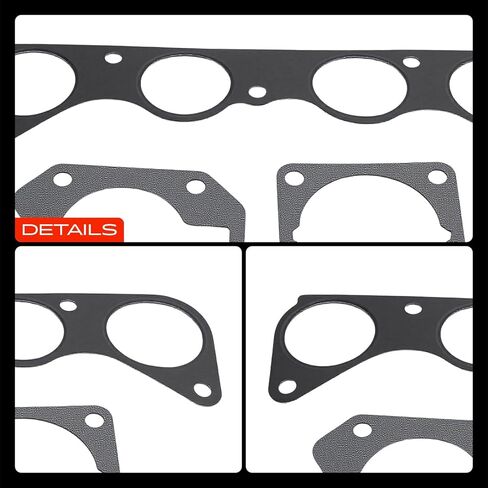 A-Premium Upper Fuel Injection Plenum Gasket Set Compatible with Honda CR-V CRV 2007-2009, Accord 2003-2007, Element 2003-2011 & Acura TSX 2004-2008, 2.4L in Kuwait