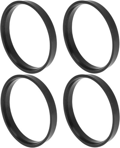 76.1mm to 70.1mm Car Wheel Hub Centric Rings Black Polycarbonate Wheels Center Shaft Shock Absorbing Hubrings 4 Pcs in Kuwait