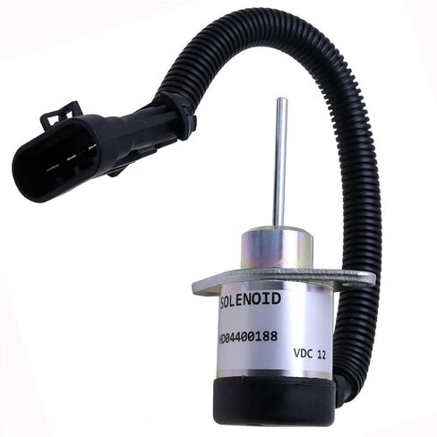 1G925-60011 1503ES-12A5UC4S 6691498 12V الملف اللولبي لإيقاف الوقود يناسب Kubota V2003 V2203 V2403 لـ Bobcat 331 E35 E45 E50 E55 لـ Bobcat S130 S150 S160 S175 S185 S205 T110 T140 in Kuwait