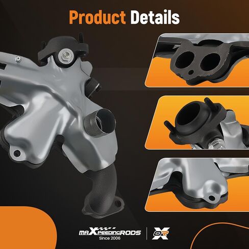 maXpeedingrods Exhaust Manifold Kit 674-225 3242625 with Gasket for Jeep Cherokee 1984-2000 Wrangler 1987-1995 1997-2002 TJ 1997-2002, for Dodge Dakota 1996-2002, for AMC Eagl-e 1983-1984, L4 2.5L in Kuwait