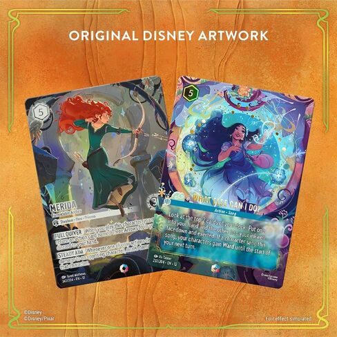 Ravensburger Disney Lorcana TCG: Wilds Unknown Booster Pack Display - 24 Packs with 12 Trading Cards Each - Ideal for Collectors & Disney Fans - Ideal for Ages 8+ in Kuwait
