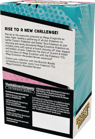 Pokémon TCG: Mega Evolution—Ascended Heroes Booster Bundle in Kuwait