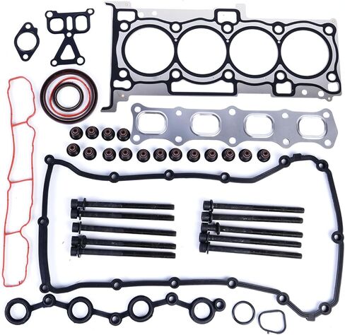 HS26332PT Engine Overhaul Gasket Set Engine Cylinder Head Bolts Set Compatible with 2007-2020 Journey 200 CALIBER ED3 2.4L HS26332PT in Kuwait
