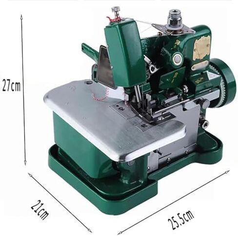 Overlock Sewing Machine -Adjustable Length, 3000 Stitches/Min, Metal Frame for Professional Hemming & Seam Finishing in Kuwait