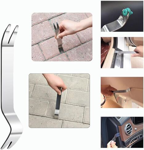Upholstery Staple Remover Tack Puller Nail Remover Tool Set Nail Puller Plier, Staple Puller, Tack Lifter, Fastener Remover, for Furniture Floor Wall Wooden Case Car Photo Frame (5 pcs) in Kuwait