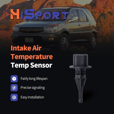 HiSport 13650-52G00 89429-17020 Air Charge Temperature Sensor Compatible with Toyota Chevrolet Suzuki Subaru Pontiac Mazda Geo Tercel Tacoma T100 Solara RAV4 Corolla Camry 4Runner Replaces 213-413 in Kuwait