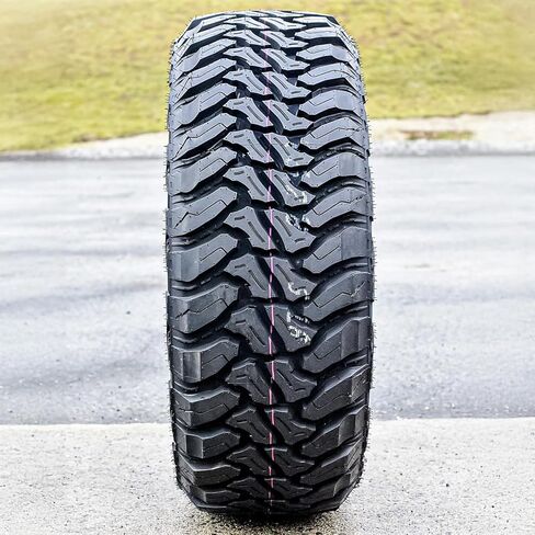 مجموعة من 4 (أربعة) إطارات شعاعية للشاحنات الخفيفة للطرق الوعرة Accelera M/T-01 - 35X12.50R20LT 35X12.50X20 35X12.50-20 121Q نطاق التحميل E LRE 10 طبقات BSW جدار جانبي أسود in Kuwait