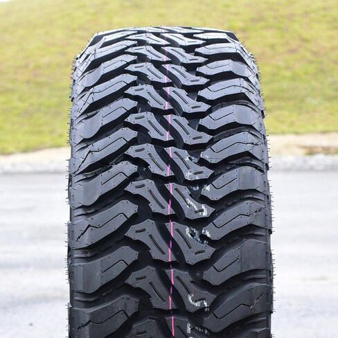 مجموعة من 4 (أربعة) إطارات شعاعية للشاحنات الخفيفة للطرق الوعرة Accelera M/T-01 - 35X12.50R20LT 35X12.50X20 35X12.50-20 121Q نطاق التحميل E LRE 10 طبقات BSW جدار جانبي أسود in Kuwait