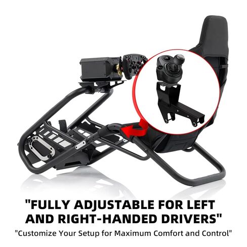 Banpingo Gearshift & Handbrake Holder – Compatible with Trophy-Style,Trophy - Logitech G, and Other Sim Racing Seats in Kuwait