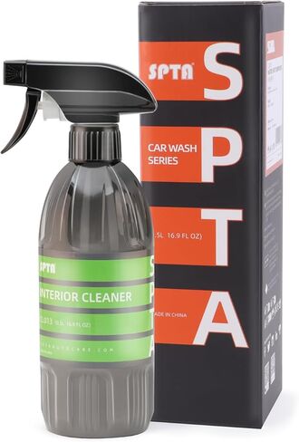 منظف ​​داخلي، SPTA 16oz 500ml منتجات تفصيلية احترافية، منظف داخلي، آمن على الجلود والفينيل والبلاستيك والمزيد، يزيل الأوساخ والشحوم والزيوت، بدون بقايا، رائحة منعشة، لا حاجة للتخفيف -CL013 in Kuwait