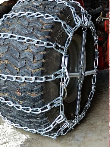 سلاسل إطارات وشدادات ذات 4 وصلات متوافقة مع إطارات MaxTrac Utv 22.5x12x9 in Kuwait