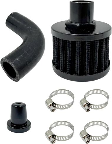 T487-D13637 Crankcase Filter Kit Fit for Dodge 2500 3500 6.7L 2007.5-2018 for Cummins 6.7L Kit with Hose Bracket and Clamps in Kuwait