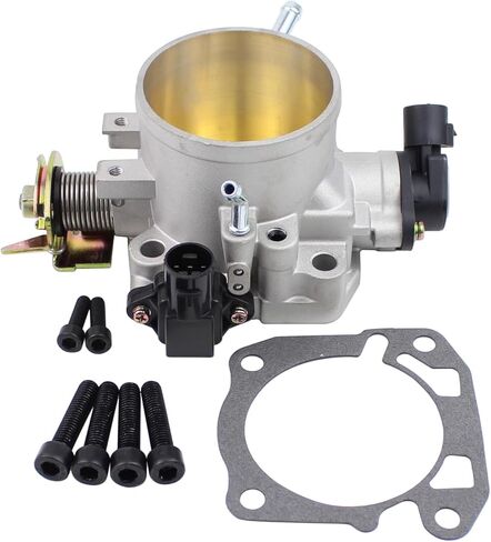 جسم خانق 70 مم مع مجموعة صامولة وحشية لـ Acura Integra 1990-2001، Honda Accord 1990-1997، Civic 1996-2000، Civic del Sol 1993-1997، Prelude 1992-2001، S2000 2000-2005 in Kuwait