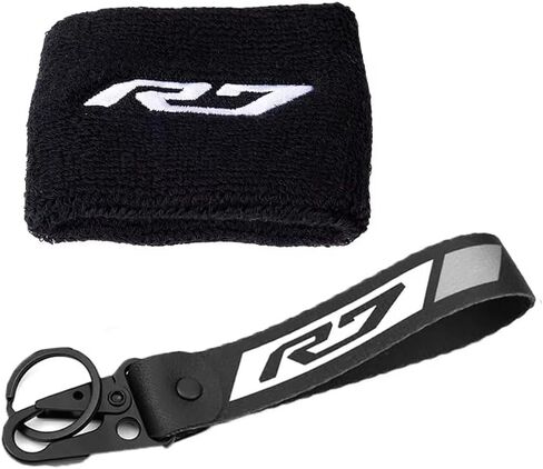 صالح لل R7 YZF-R7 YZFR7 2022-2026 دراجة نارية الجبهة الخلفية سائل الفرامل النفط خزان غطاء جورب و كيرينغ مفتاح سلسلة in Kuwait