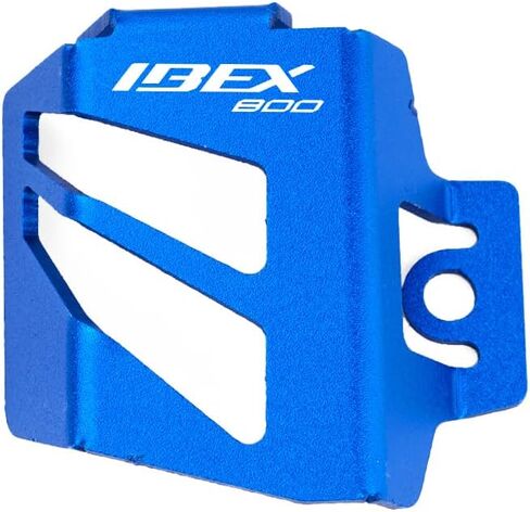 يناسب CFMOTO Ibex 800 E/S/T IBEX 800E 2023 2024 2025 ملحقات الدراجة النارية من الألومنيوم الخلفي لخزان الفرامل غطاء حماية (أسود) in Kuwait