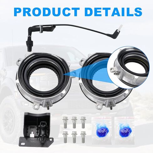 4WD 4X4 New Auto Locking Hub Actuator Assembly Compatible with Ford F-150 F150 Expedition Lincoln Mark LT Navigator 2003 2004 2005 2006 2007 2008 2009 2010 2011 2012 2013 2014 2015 in Kuwait