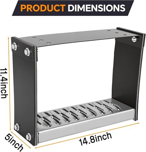 tonchean Universal Flexible Rubber Truck Step,11.4"x14.8"Rubber Steps for Trucks,Hot-Dipped Galvanized Steel Cable Steps,Truck Accessories for Trucks Trailer Car Hauler Flatbed in Kuwait