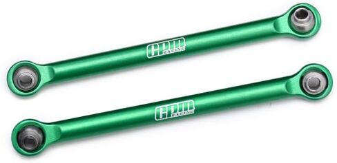 GPM لـ Arrma 1/16 Mini KRATON 3S ترقية 7075 وصلات توجيه أمامية من الألومنيوم، قطع غيار سيارات RC قضبان أمامية من الألومنيوم (أحمر) in Kuwait