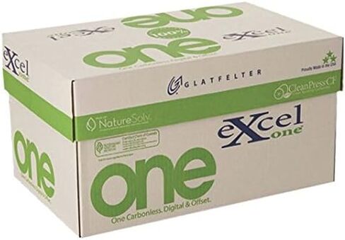 11 × 17 ورق Excel One خالي من الكربون، جزءان عكسيان، (أبيض، كناري)، 1250 مجموعة، 2500 ورقة، 5 رزمة in Kuwait