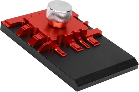 Sorandy 360 Degree Rotatable Photo Etched Parts Bender, Aluminum Alloy Bending Vise, Etching Sheet Bending Tool, Sheet Folding Station for Z and U Shape Hobby Crafts in Kuwait