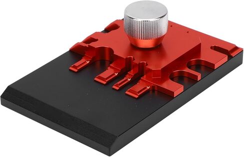 Sorandy 360 Degree Rotatable Photo Etched Parts Bender, Aluminum Alloy Bending Vise, Etching Sheet Bending Tool, Sheet Folding Station for Z and U Shape Hobby Crafts in Kuwait