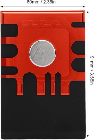 Fafeicy Photo Etched Parts Bender, 360 Degree Rotatable Aluminum Alloy Etching Sheet Bending Vise with Adjustable Angle, for Model Making and 3D Etched Parts Conversion in Kuwait