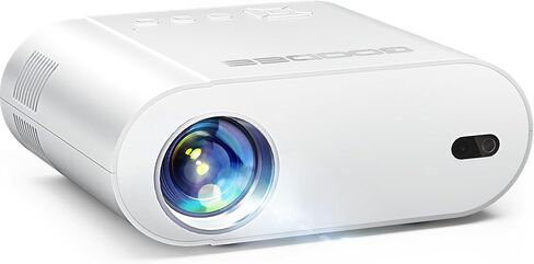 4K Projector, GooDee Projector with WiFi and Bluetooth, Mini Projector with Auto Keystone and Remote Focus, Native 1080P Home Theater Movie Projector Compatible with Phone/Laptop/TV Stick/Game/PPT in Saudi Arabia