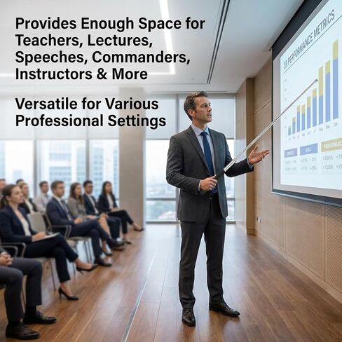 Telescopic Pointer Stick, 39 Inch Extendable Teacher Pointer of 7 Section 8.27–39.37 inch for Whiteboard Smartboard Classroom Teaching Conference Training Homeschool Presentation in Kuwait