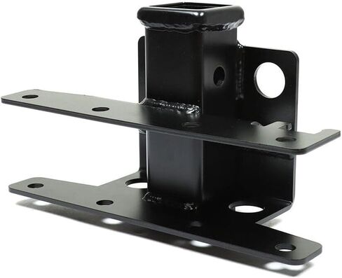 2" Trailer Hitch for Jeep for Wrangler 2018 Jk 2 & 4-Door Rear Tow Bar Step Aluminum Iron Black YI-206535T in Kuwait