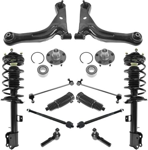 Steering & Suspension Kit Control Arm Strut Assemblies Tie Rods for d for Mazda for Mariner 2008-2009 Front Left Right in Kuwait