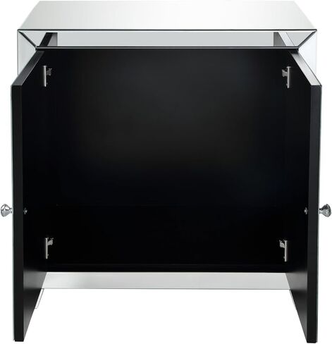 Mirrored & Faux Diamonds Console Cabinet in Kuwait