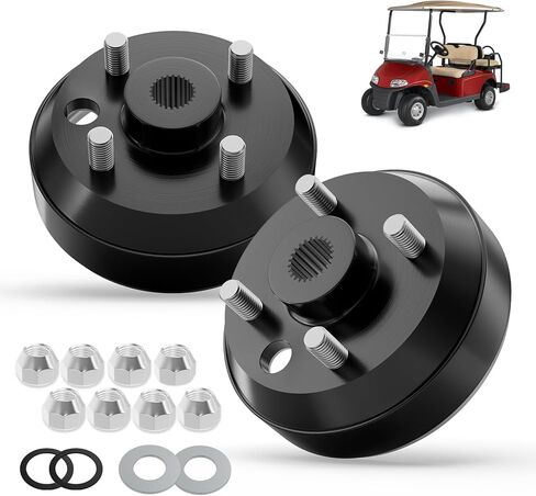 Panglong 19186-G1 Brake Drum Hub Assembly for EZGO TXT Electric Golf Carts (Two Pieces) in Saudi Arabia
