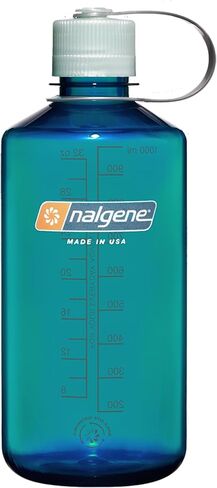 Nalgene Sustain Tritan BPA-Free Water Bottle Made with Material Derived from 50% Plastic Waste, 32 OZ, Narrow Mouth, Mocha in Kuwait