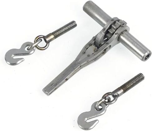 TOUCAN RC HOBBY Metal Ratchet Binders Transport Chains for 1/14 RC Truck Engineering Vehicles Hydraulic Loader Excavator Mining Car Model in Kuwait