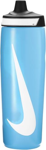 Nike Refuel Bottle 24 oz Sports Bottle BPA Free Airtight (VIVID PURPLE/BLACK/WHITE) in Saudi Arabia