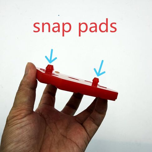 Polyurethane Snap-in Arm Pads Suitable for Challenger Lifts BH-7232-01U-4 (Set of 4) snap Pads in Kuwait