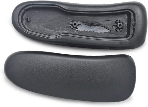 OFFICE LOGIX SHOP - زوج وسادات ذراع كلاسيكية من الفينيل لكرسي Herman Miller Aeron - حزمة من 2 وسادة للذراع in Kuwait