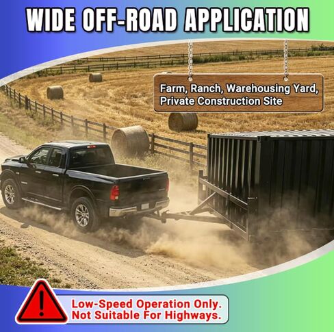 Adjustable Shipping Container Tow Bar Kit (96.07"-100.2") - 14,000 LBS Heavy Duty Tow Hitch with Manganese Steel & Split Design for 20ft/40ft Containers (Scalable Tow bar) in Kuwait