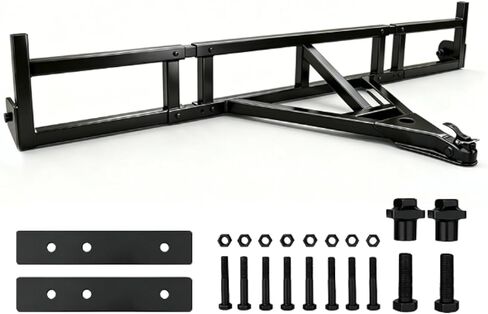 Adjustable Shipping Container Tow Bar Kit (96.07"-100.2") - 14,000 LBS Heavy Duty Tow Hitch with Manganese Steel & Split Design for 20ft/40ft Containers (Scalable Tow bar) in Kuwait
