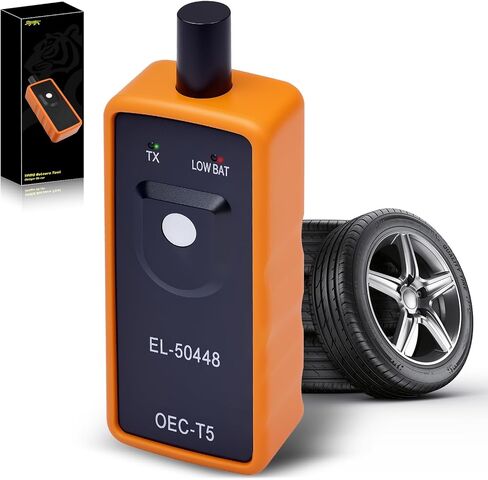 Oktiger TPMS Relearn Tool for GM Vehicles, EL-50448 Tire Pressure Monitor Sensor Activation Reset Tool, Auto TPMS Reset Tool OEC-T5 Compatible with Chevy GMC Buick Cadillac, 315/433 MHz in Kuwait