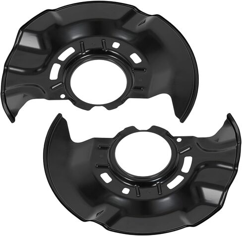 cciyu 47704-0T010,47703-0T010 Brake Dust Shields Front Left & Right Fit for Toyota for Sienna 2011-2020,for Toyota for Venza 2011-2015, Black Brake Backing Plates 2PCS in Kuwait