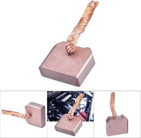 Motor Carbon Brush,10Pcs Carbon Brushes Replacement Kits Fit for FT-128 Car Starter Motor J458 8x25x21mm,Low Noise and Spark During in Kuwait