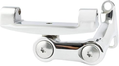 طقم تثبيت لوح قدم الركاب الخلفي قابل للتعديل مناسب لدراجة Harley Davidson Touring Electra Glide Road Glide Street Glide Road King 1993-أحدث من الكروم in Kuwait