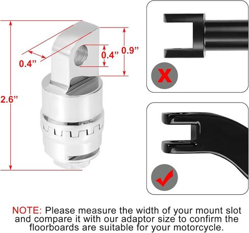 Adjustable Floorboards for Harley, Motorcycle Driver Rider Passenger Footboard Foot Pegs Accessories for Harley Davidson Touring Street Electra Road Glide King Sportster XL 883 1200 Dyna Softail in Kuwait