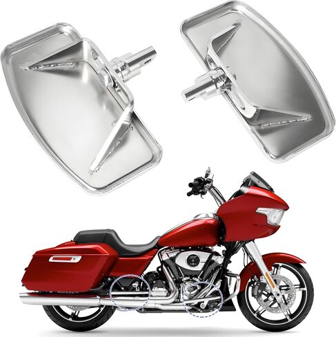 Adjustable Floorboards for Harley, Motorcycle Driver Rider Passenger Footboard Foot Pegs Accessories for Harley Davidson Touring Street Electra Road Glide King Sportster XL 883 1200 Dyna Softail in Kuwait