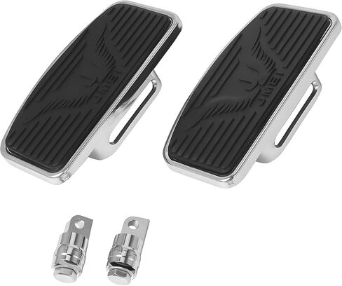 Adjustable Floorboards for Harley, Motorcycle Driver Rider Passenger Footboard Foot Pegs Accessories for Harley Davidson Touring Street Electra Road Glide King Sportster XL 883 1200 Dyna Softail in Kuwait