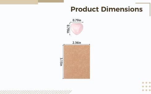 40 Pcs Pocket Hug Token with Cards Sets, Heart Shaped Natural Stones in Organza Bags, Encouragement Gift for Long Distance Relationships, School Party, Wedding Favors, 5.9 x 3.1 x 1.2 in in Kuwait